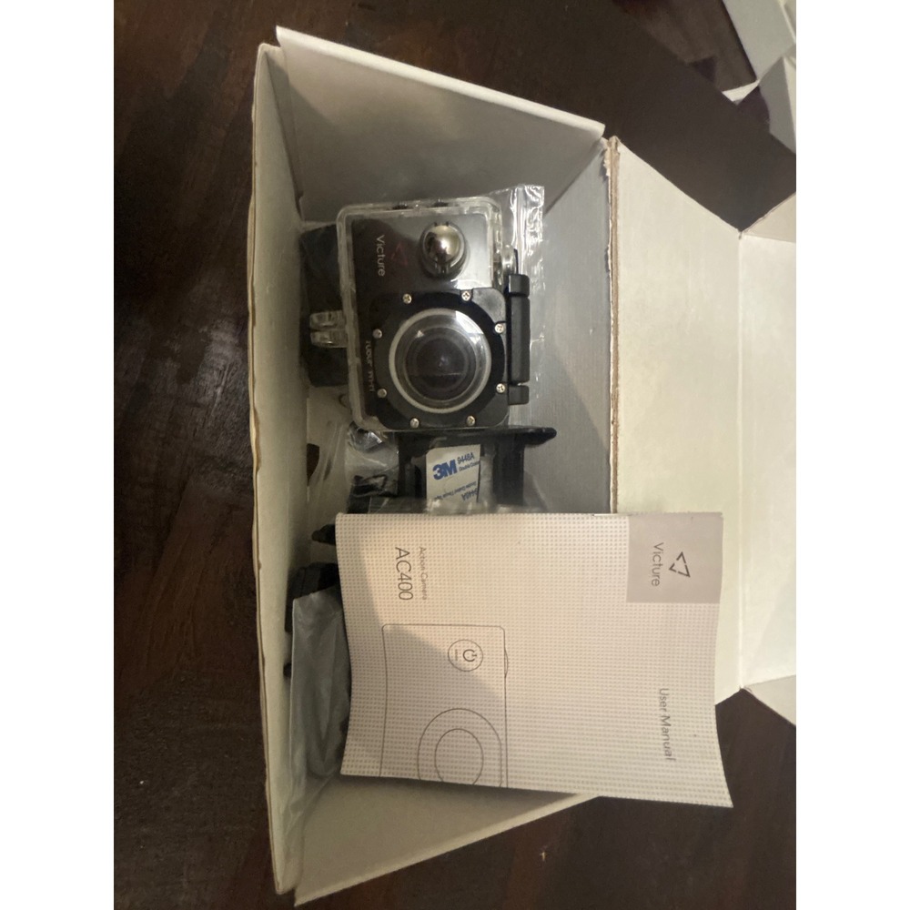 Victure AC400 Action Camera 1080P Wi-Fi Waterproof Sports Cam with Accessories